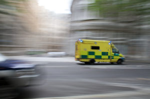 Ambulance in Motion - By Benjamin Ellis