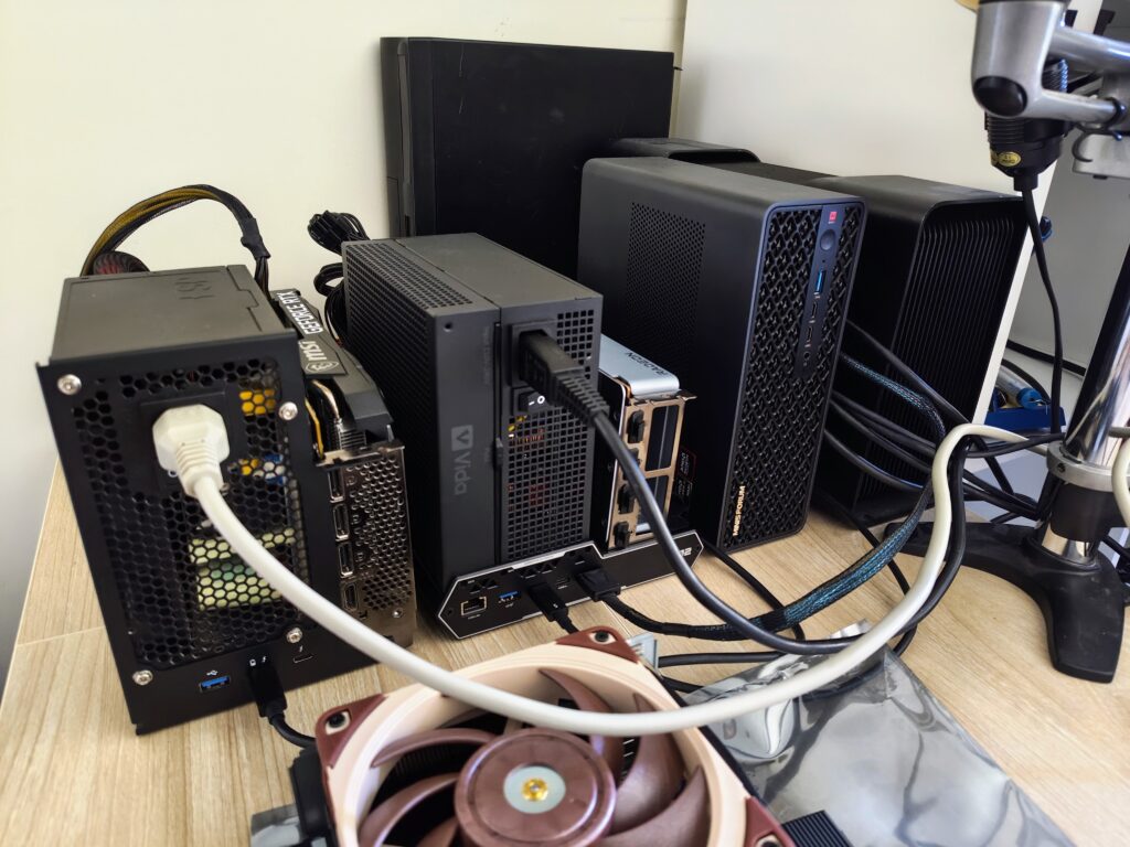Some of the local servers